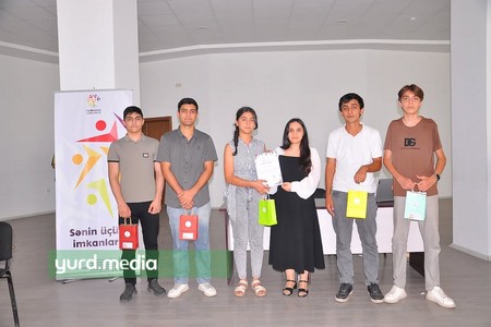 Sabirabadda gənclər arasında intellektual oyun keçirilib - FOTO