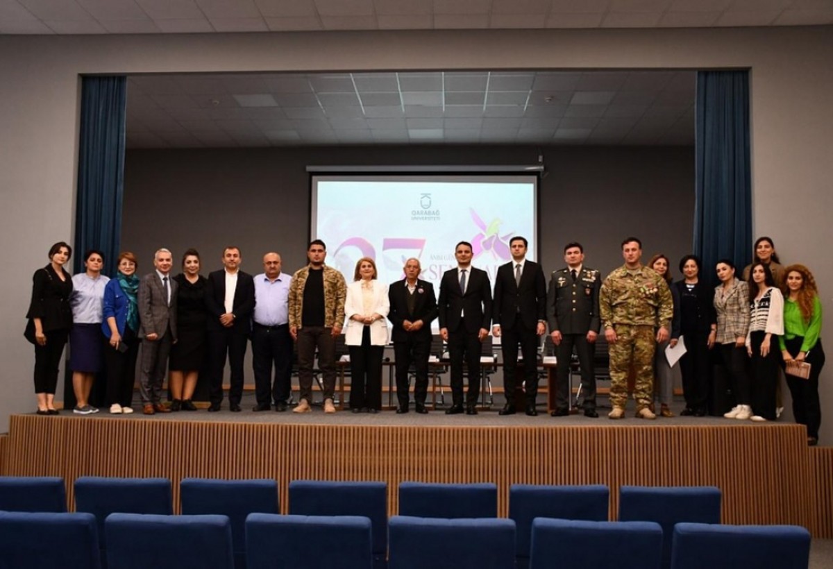 Qarabağ Universitetində 27 Sentyabr – Anım Gününə həsr olunan forum keçirilib