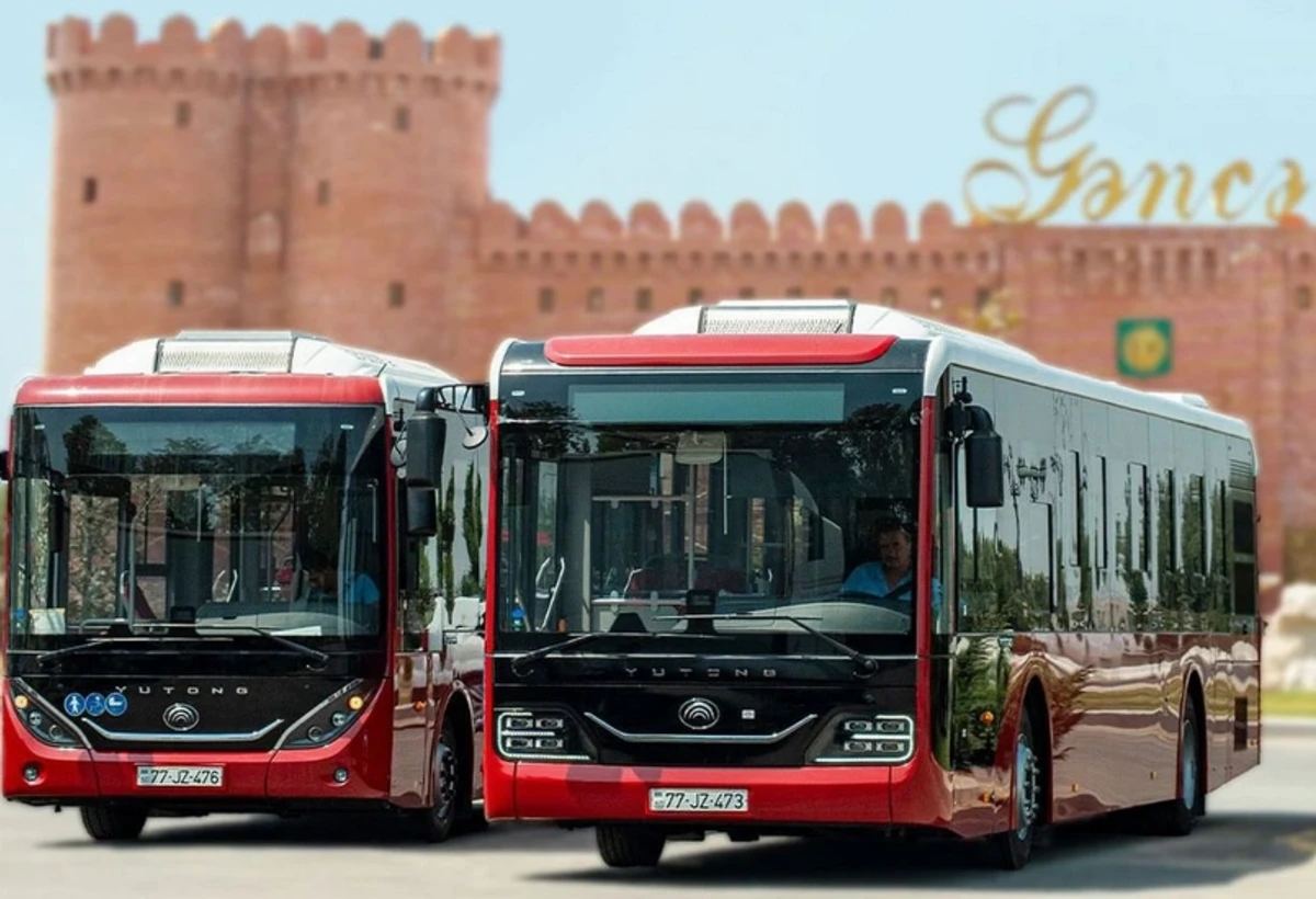 Gəncədə 22 avtobus marşrutu fəaliyyətə başlayır