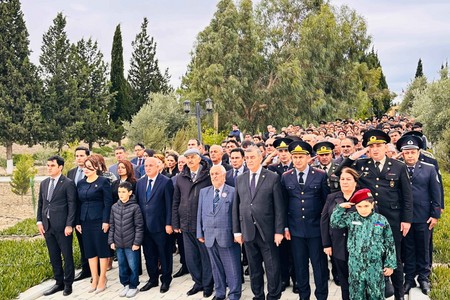 Şirvanda Anım Günündə mindən çox ağac əkilib