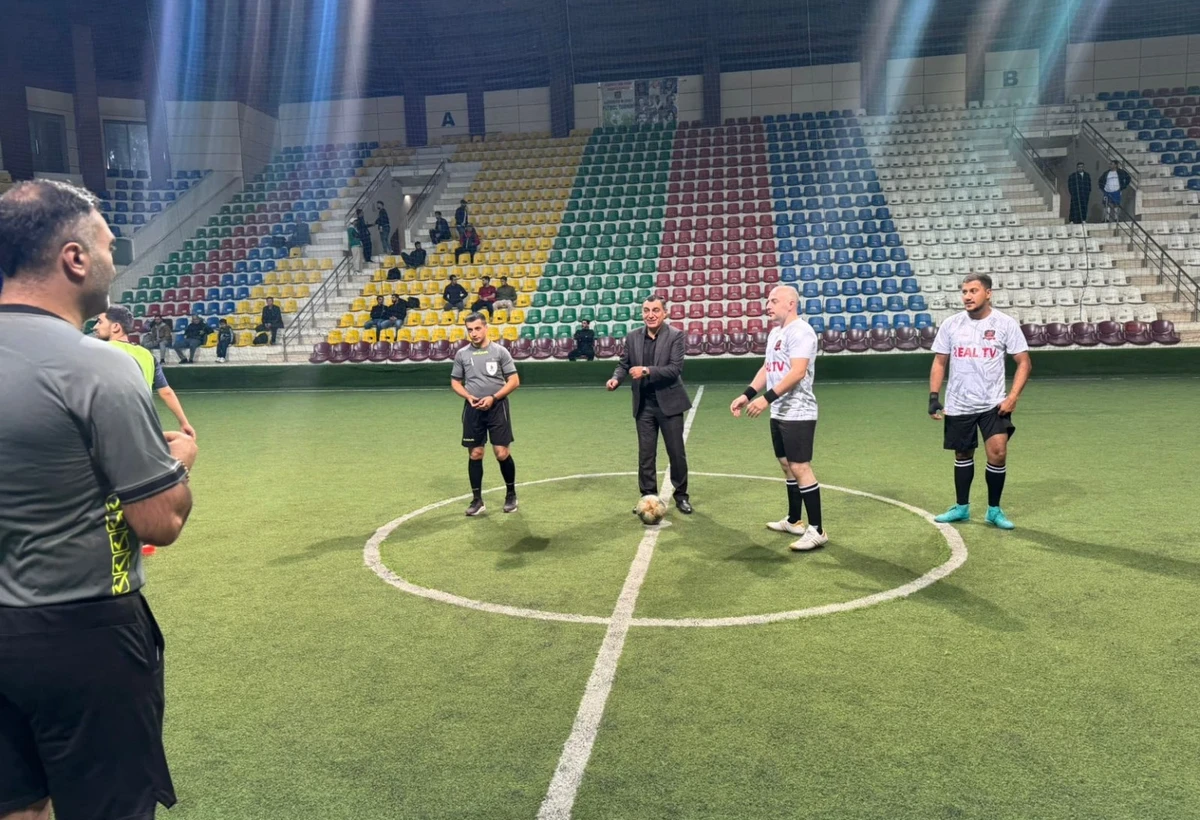 Bakıda IV Ənənəvi Minifutbol Turnirinin açılış mərasimi olub - FOTO