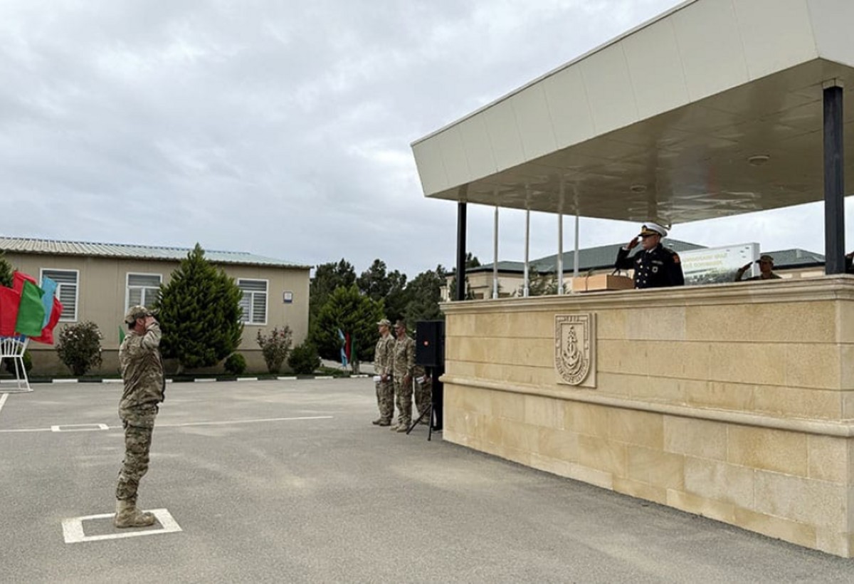 Hərbi Dəniz Qüvvələrində buraxılış mərasimi keçirilib
