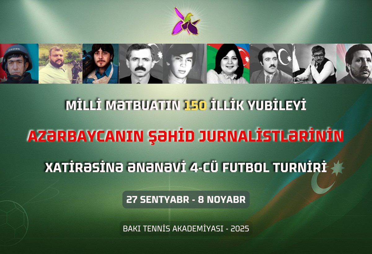 Şəhid jurnalistlərin xatirə turnirində yarımfinalçılar müəyyənləşib