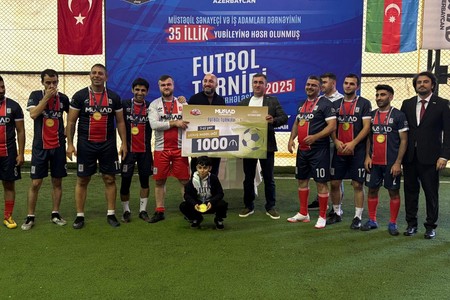 MÜSİAD üzvləri arasında futbol turniri yekunlaşdı