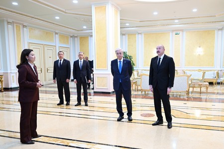 Astanada Orta dəhlizin inkişafı birgə layihəsi təqdim edilib