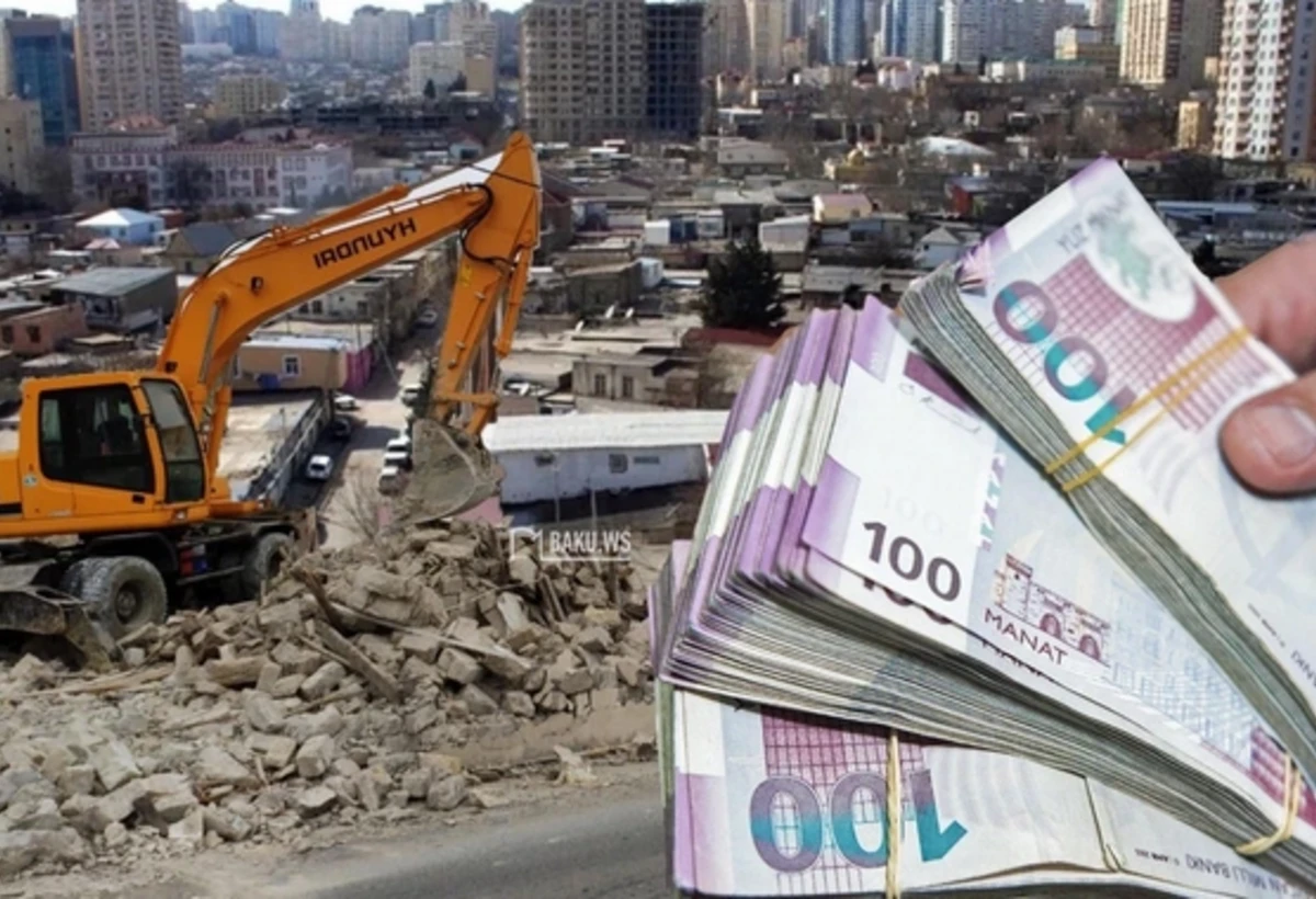 Bakıda söküntü: Sakinlər kompensasiyadan narazıdır - VİDEO