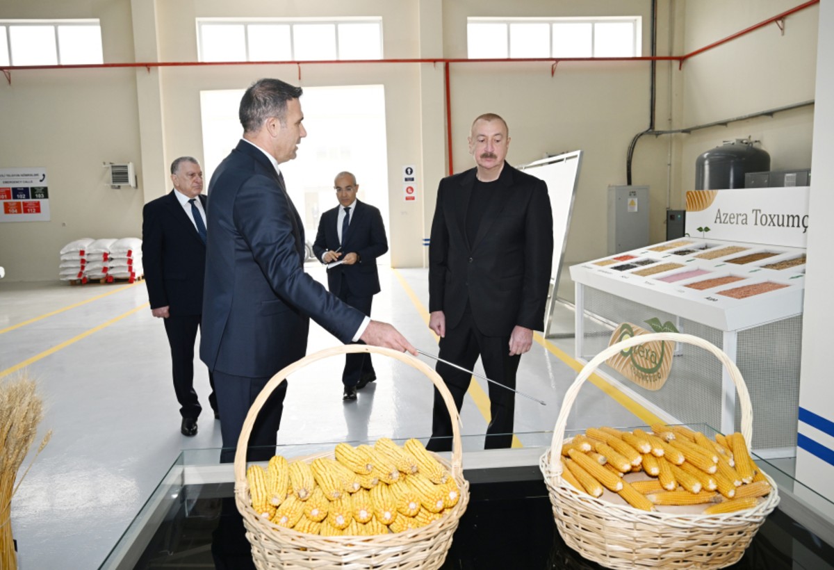 Prezident Sabirabad Sənaye Məhəlləsində