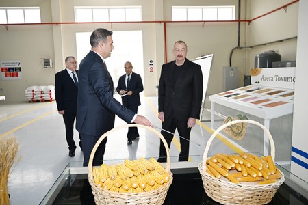 Prezident Sabirabad Sənaye Məhəlləsində