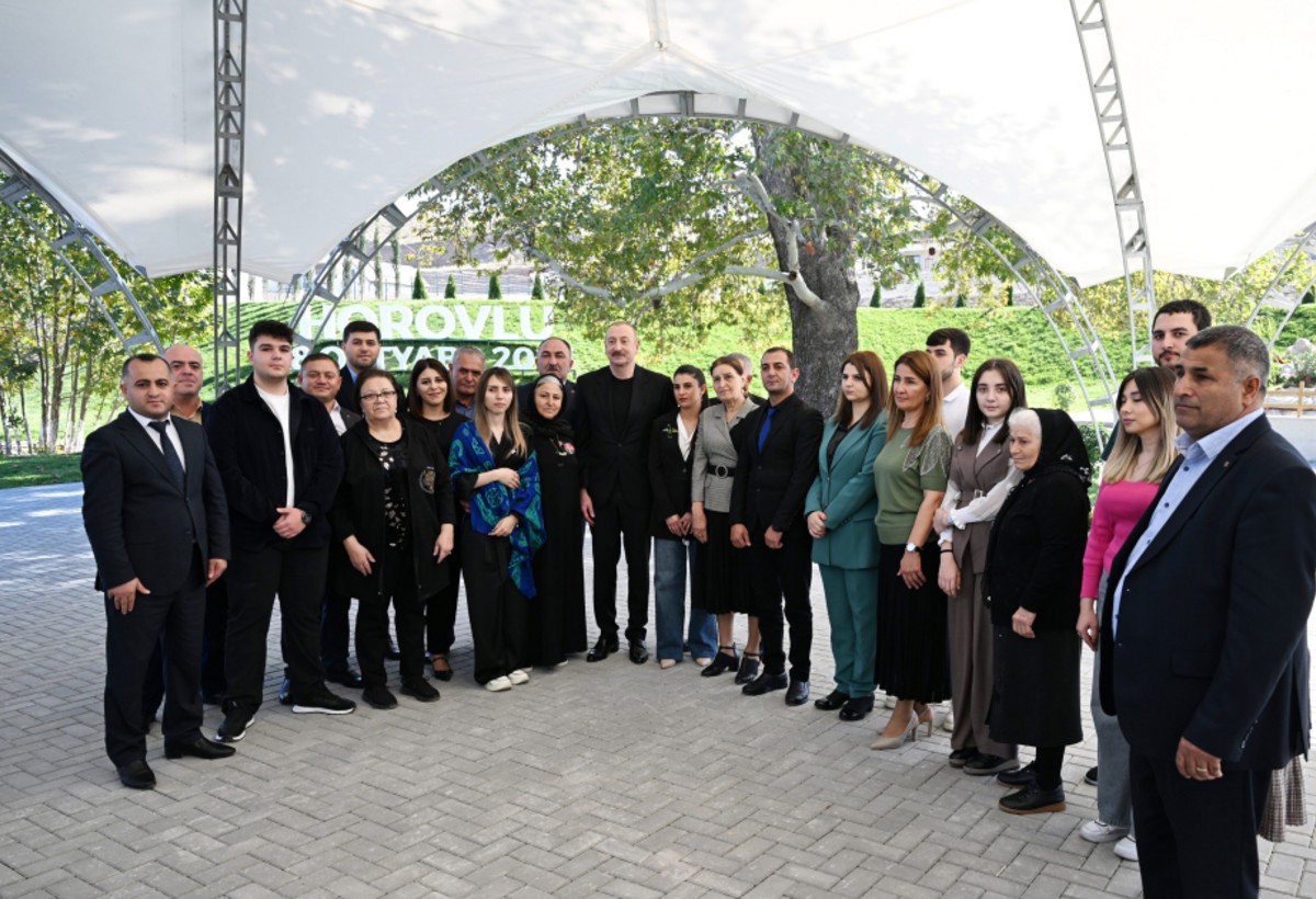 Prezident İlham Əliyev Cəbrayılda - FOTO