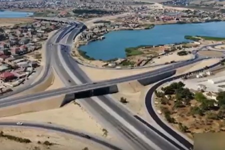 Bakıya tıxacsız girmək üçün daha bir yol çəkilir - VİDEO