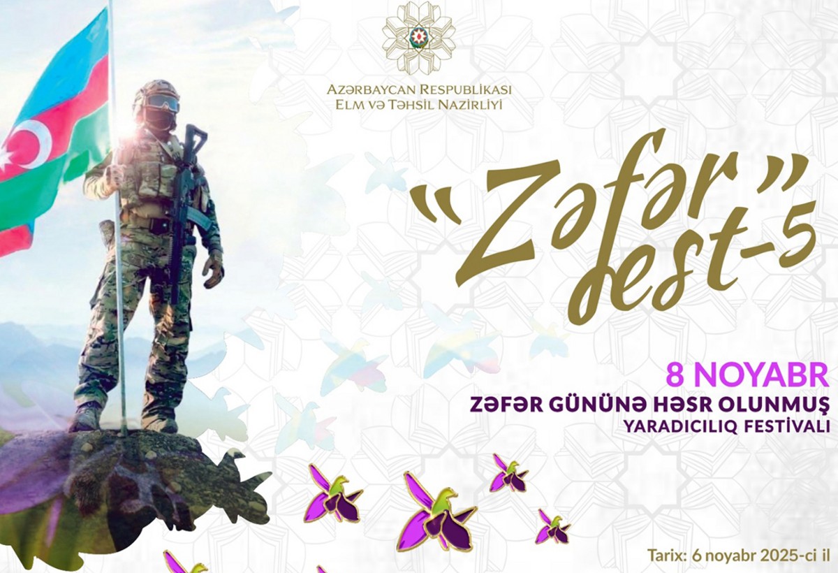 Vətən müharibəsinə həsr olunmuş yaradıcılıq festivalı baş tutacaq