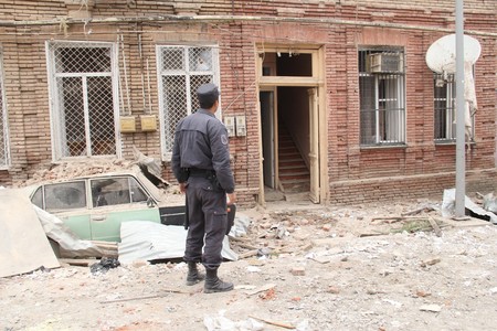 Ermənistanın atdığı raketin zədələdiyi evlər təmir olunacaq