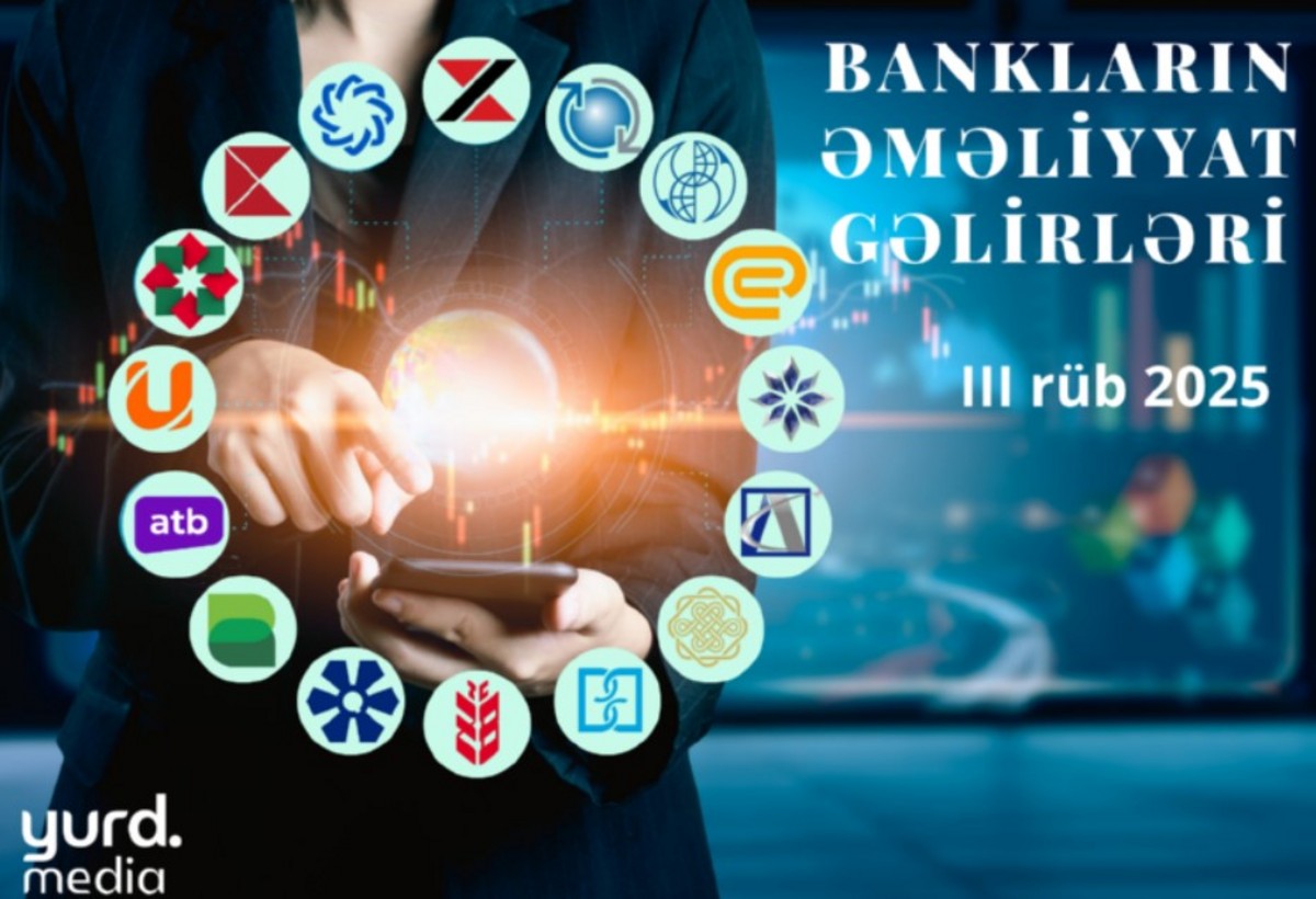 Azərbaycanda 5 bankın 9 aylıq əməliyyat gəlirləri 225 milyon manatdan çoxdur