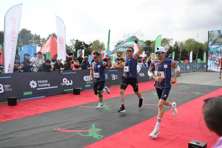 Bakıda 5-ci Qələbə qaçışı - FOTO