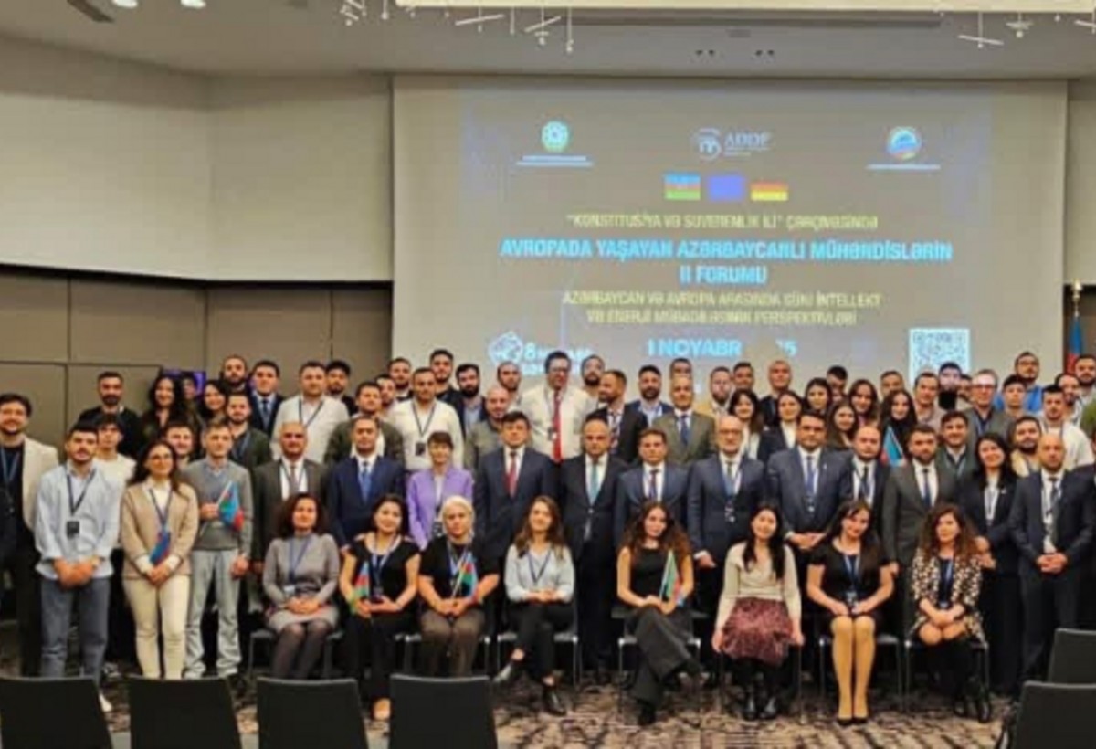 Avropada yaşayan Azərbaycanlı mühəndislər bir araya gəliblər