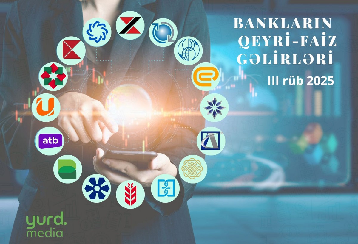 Azərbaycanda 5 bankın 9 aylıq qeyri-faiz gəlirləri 35 milyon manatdan çoxdur