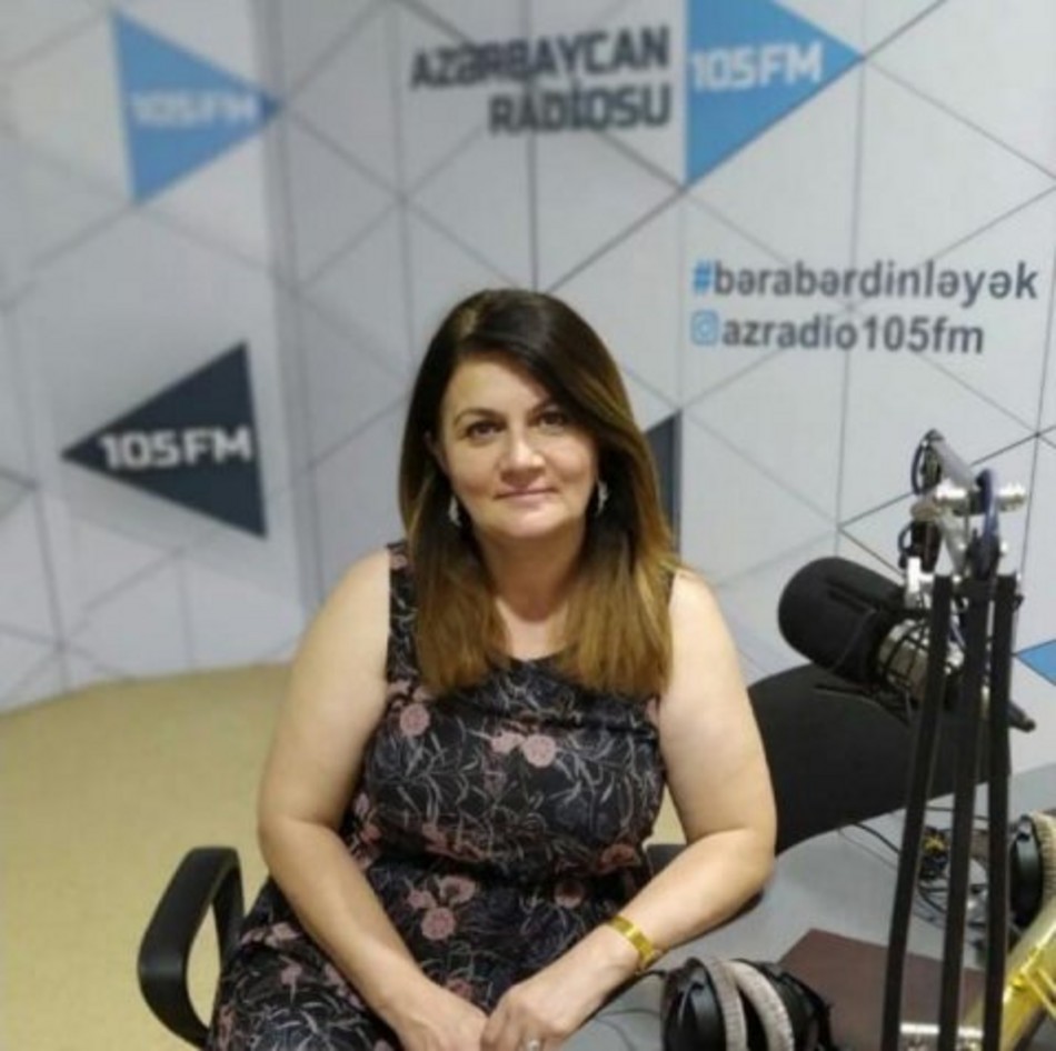 Azərbaycan radiosunun redaktoru Şəlalə Məhyəddinqızı