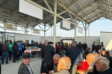 Kəngərlidə bazar açılıb, Zəfər yarmarkası keçirilib