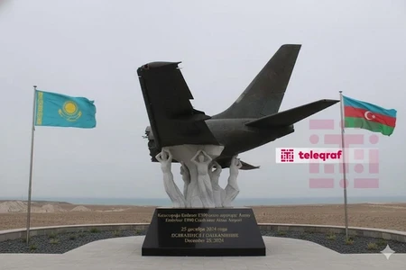 Qazaxıstanda AZAL təyyarəsinin qəzaya uğradığı yerdə abidə ucaldılacaq