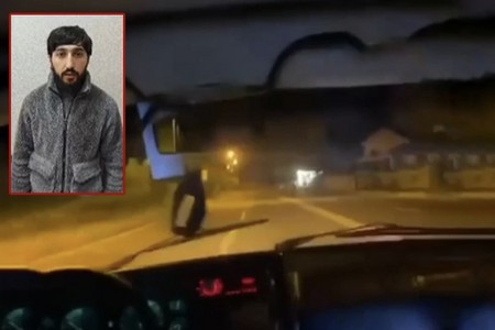 Avtoxuliqanlıq edib video çəkən sürücü həbs olundu