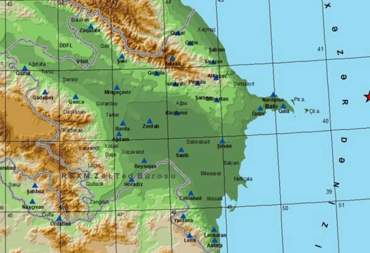 Azərbaycanda ardıcıl iki zəlzələ baş verib