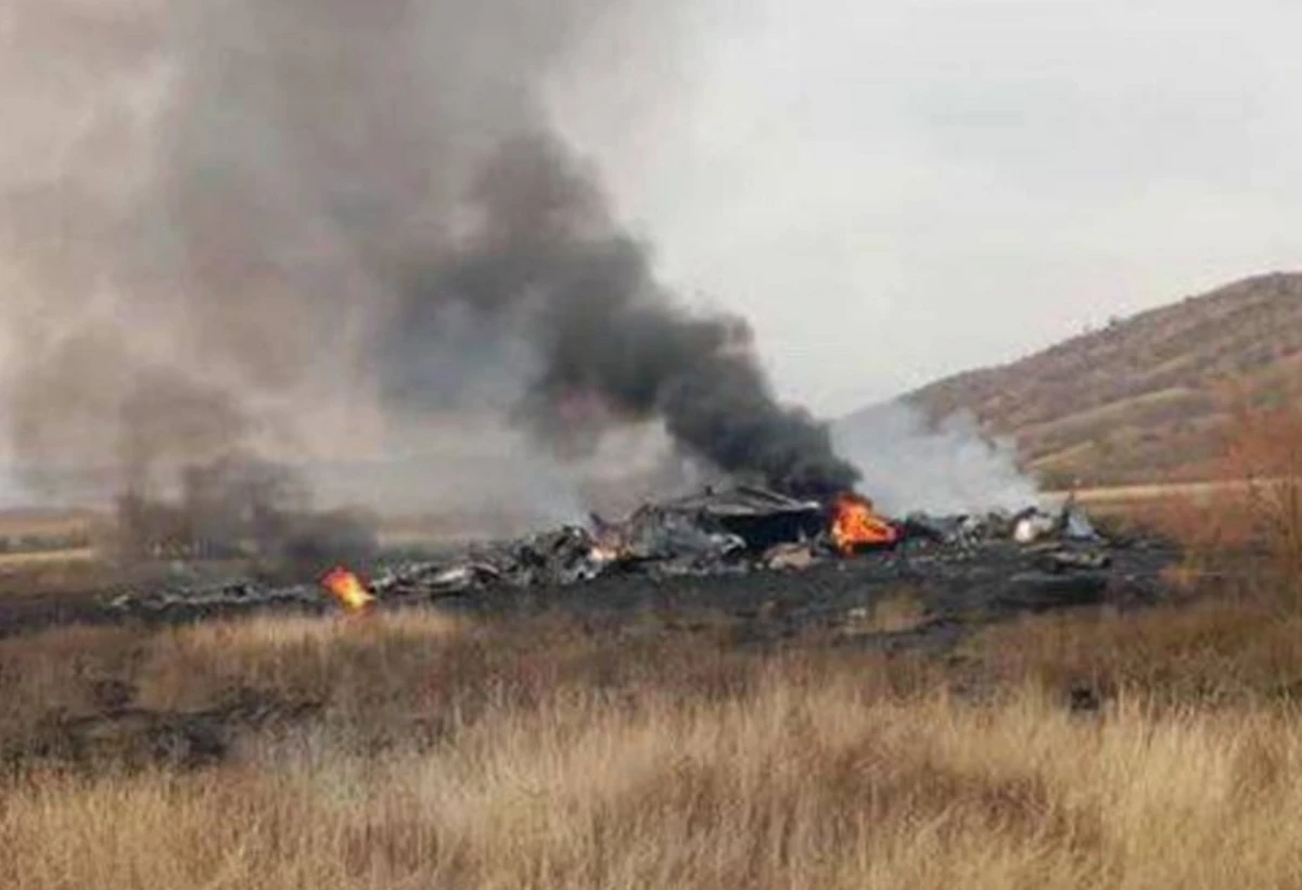 Türkiyə hərbi təyyarəsinin bütün ekipaj üzvü həlak olub