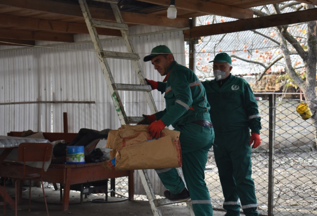 Kəndlərdə mərmər bağacıqla mübarizə üsulları nümayiş etdirilib