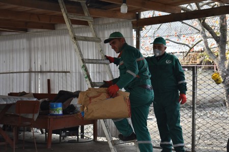 Kəndlərdə mərmər bağacıqla mübarizə üsulları nümayiş etdirilib