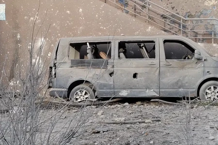 Rusiyanın atdığı raket Azərbaycanın səfirliyinə düşüb - FOTO