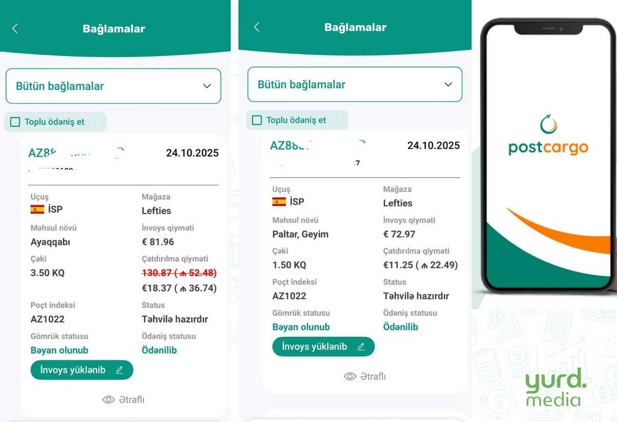 “Azərpoçt”un Post Cargo xidmətinin 5 əsas problemi üzə çıxdı -  FOTO