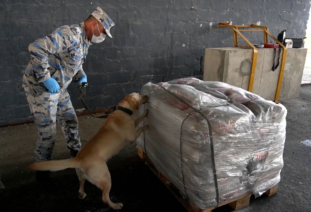 Gömrükçülər 90 milyon dollarlıq heroin aşkarladılar