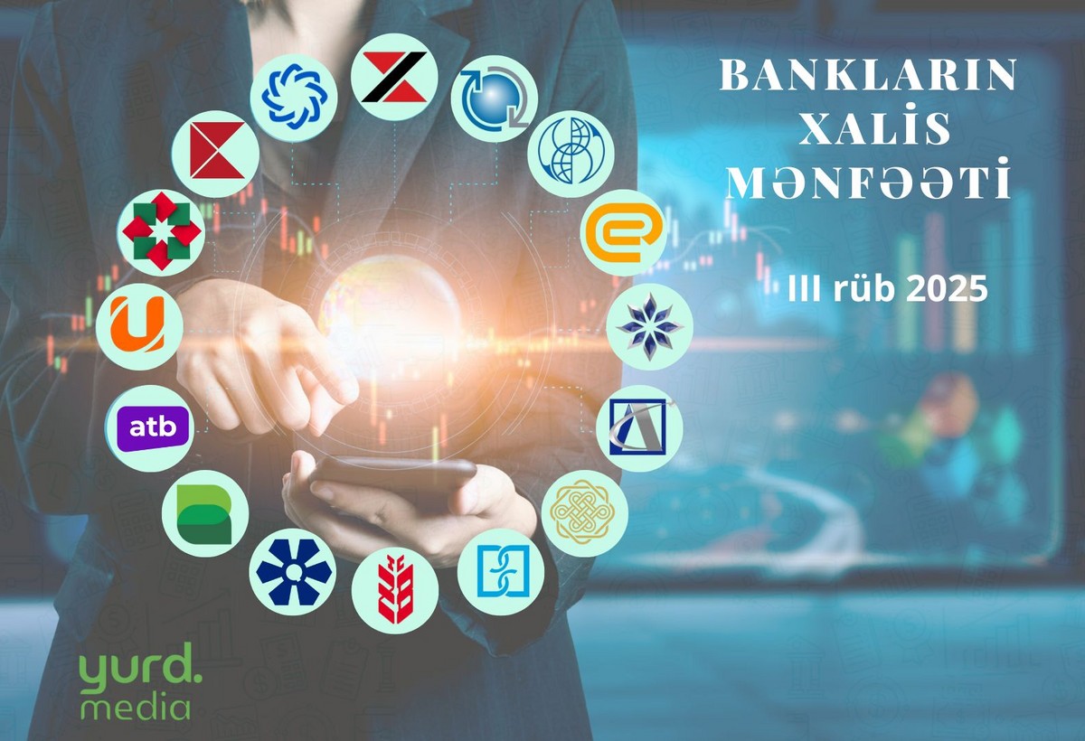 Azərbaycanda 5 bankın 9 aylıq (xalis) mənfəəti 40 milyon manatdan çoxdur