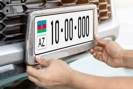 Avtomobil nömrələri yeni dizaynda olacaq - FOTO