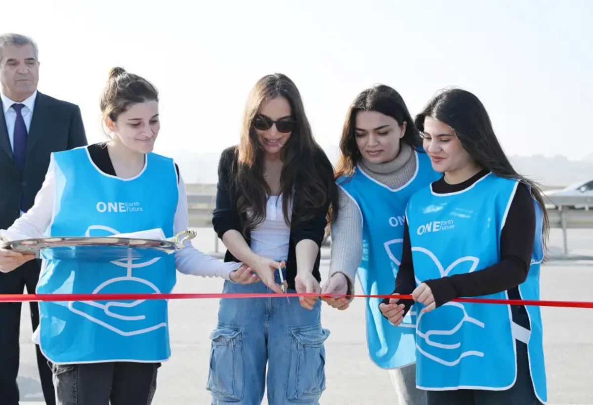 Qobustan sakinləri üçün istirahət məkanı açıldı - FOTO