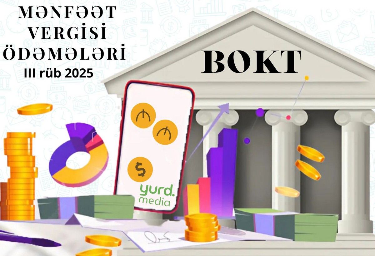 Azərbaycanda 5 BOKT-un illik mənfəət vergisi ödəmələri 1 milyon manatdan az deyil