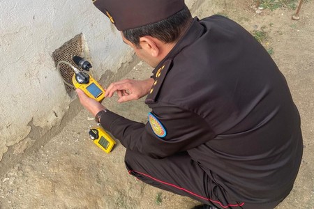 Evlərin həyətlərində metan qazı sızması - Araşdırmalar başladı