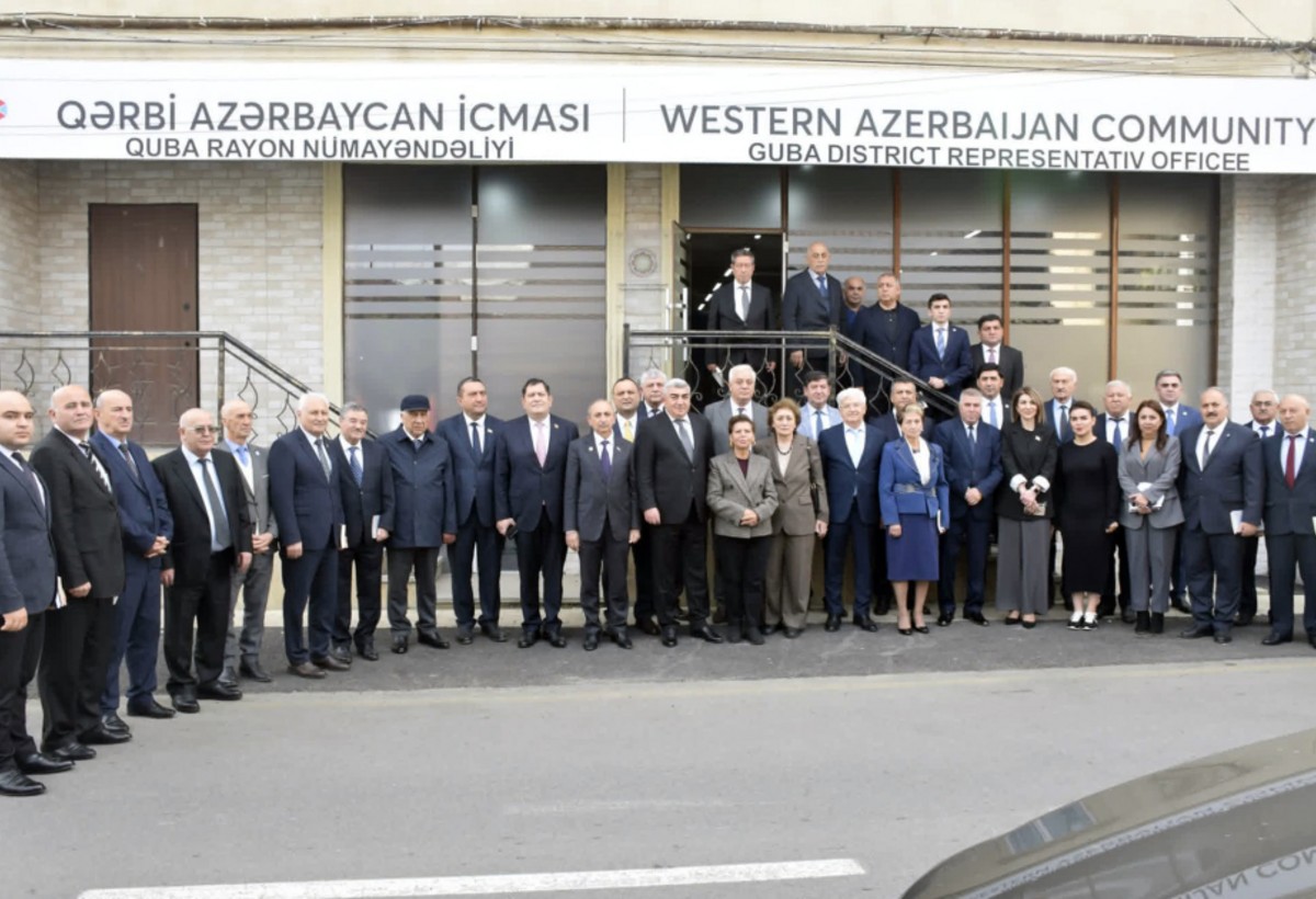 Qərbi Azərbaycan İcmasının Qubada yeni ofisi açılıb