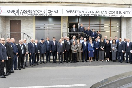 Qərbi Azərbaycan İcmasının Qubada yeni ofisi açılıb