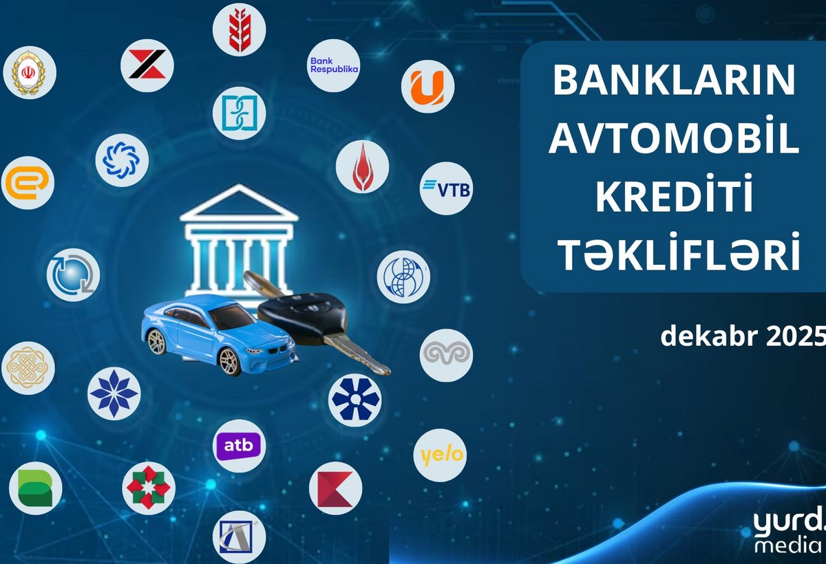 Bankların avtomobil krediti təklifləri - CƏDVƏL