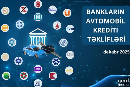 Bankların avtomobil krediti təklifləri - CƏDVƏL