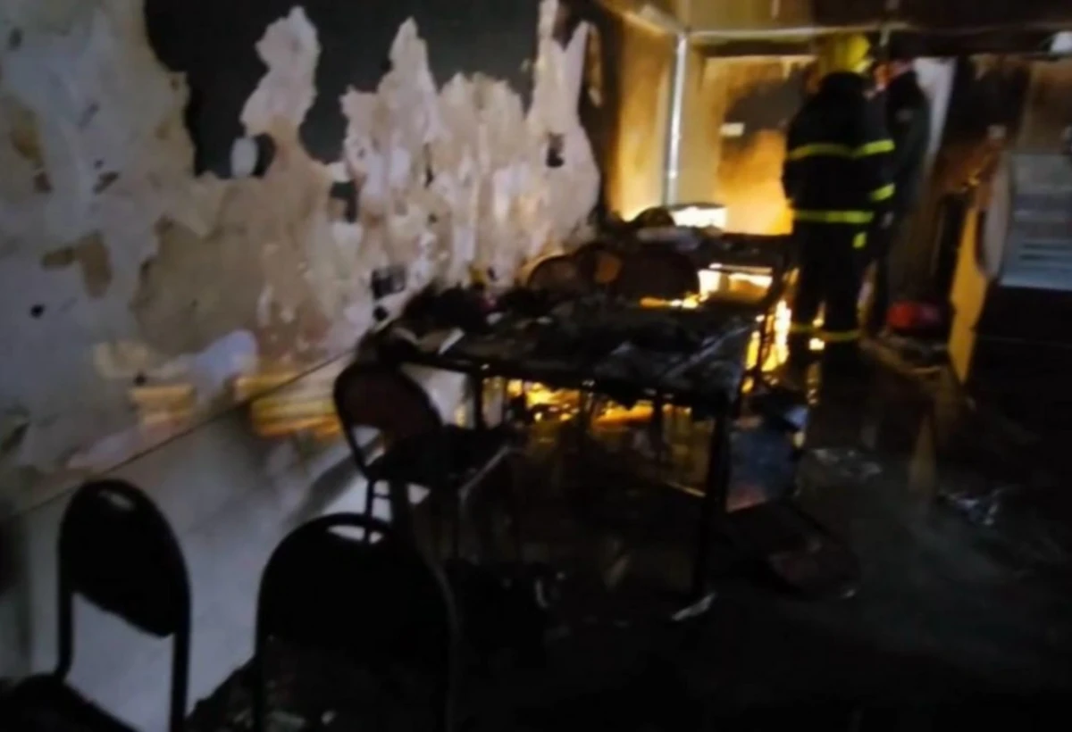 Bakıda daha bir partlayışla yanğın: Bu dəfə kafedə - VİDEO