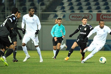 Qarabağ səfərdə Zirə ilə bacarmadı