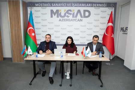 MÜSİAD Dərnək Mərkəzində Süni İntellektlə bağlı seminar təşkil olunub
