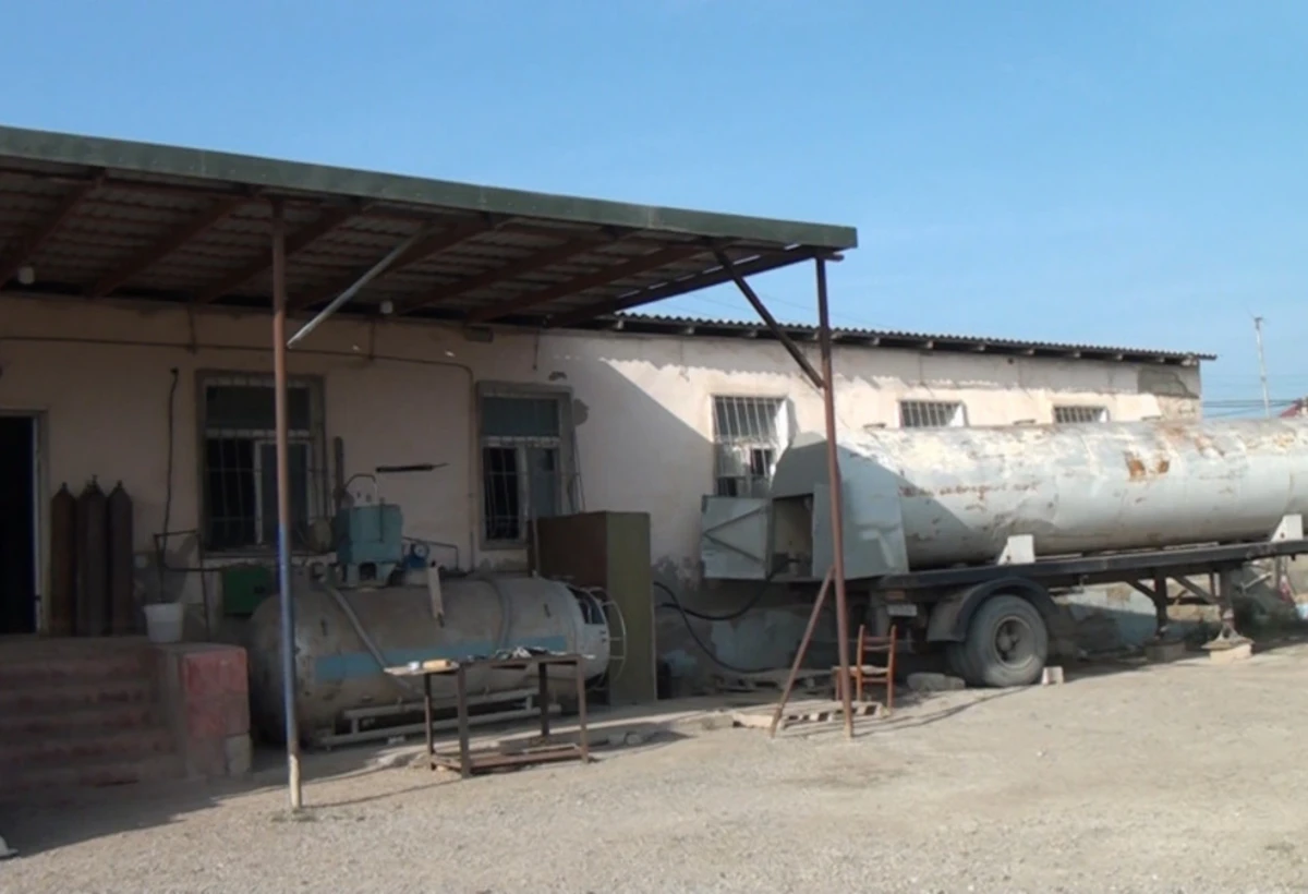 Sumqayıtda təhlükəli balon doldurulması sexi bağlanıldı - VİDEO