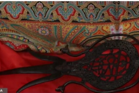 Astarada Səfəvilərə aid dövlət atributu aşkarlanıb - VİDEO