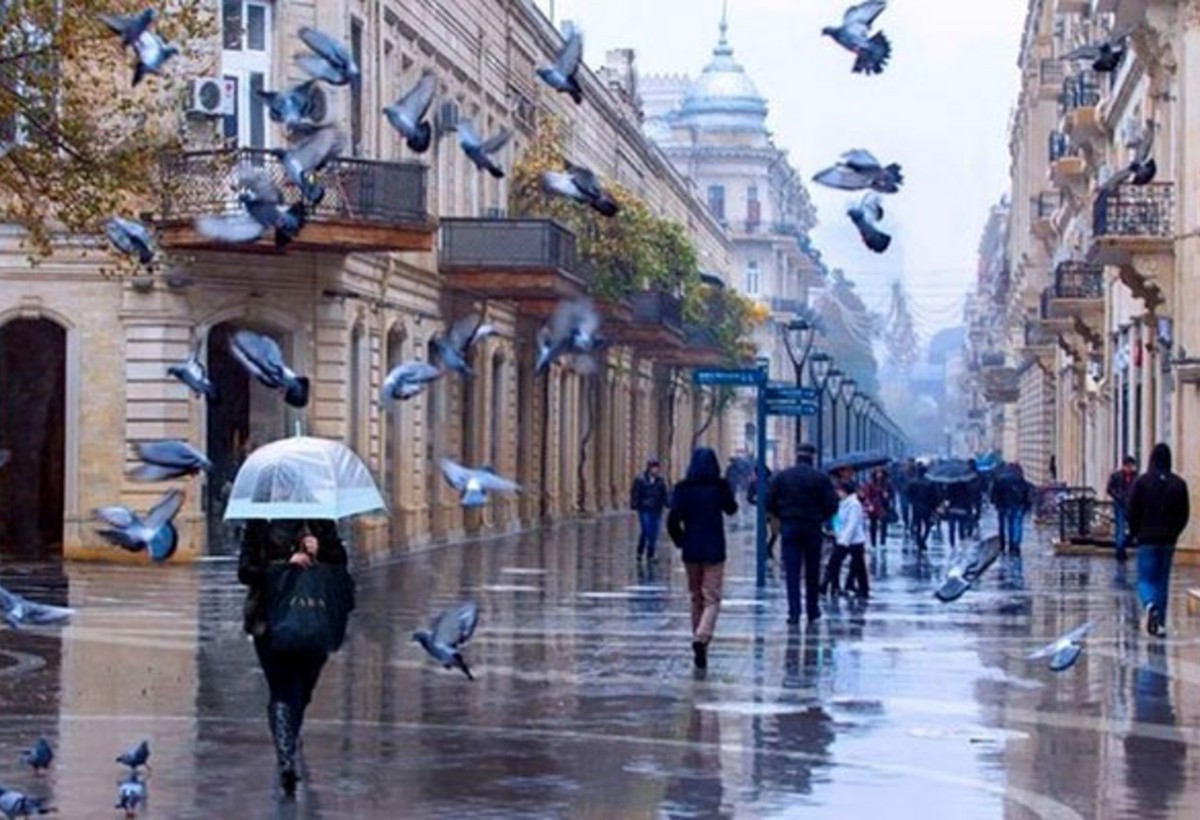 Bakıya və bəzi rayonlara yağış yağacaq - PROQNOZ