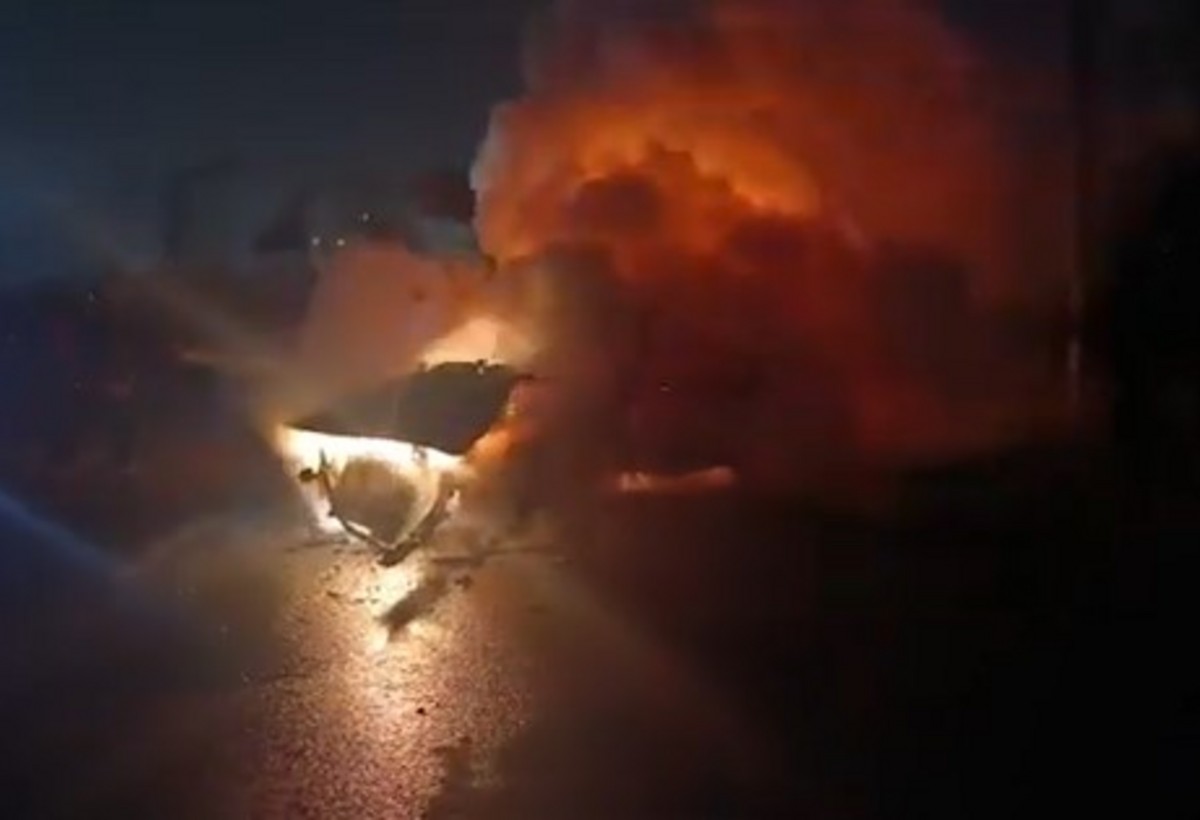 Masazırda BMW alışıb: 1 ölü, 2 yaralı var - VİDEO