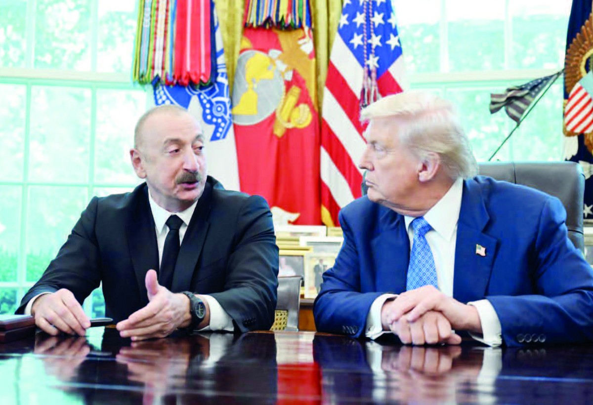 İlham Əliyev Donald Trampa: Dünyada gərginliyin azalmasına töhfəniz Nobel Sülh Mükafatına layiqdir