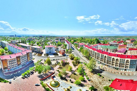 Naxçıvanda Dövlət Xidmətinə yeni bina tikilir