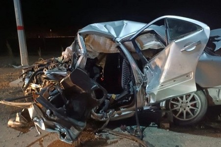 Qusarda ağır qəza: İki ölü, dörd yaralı